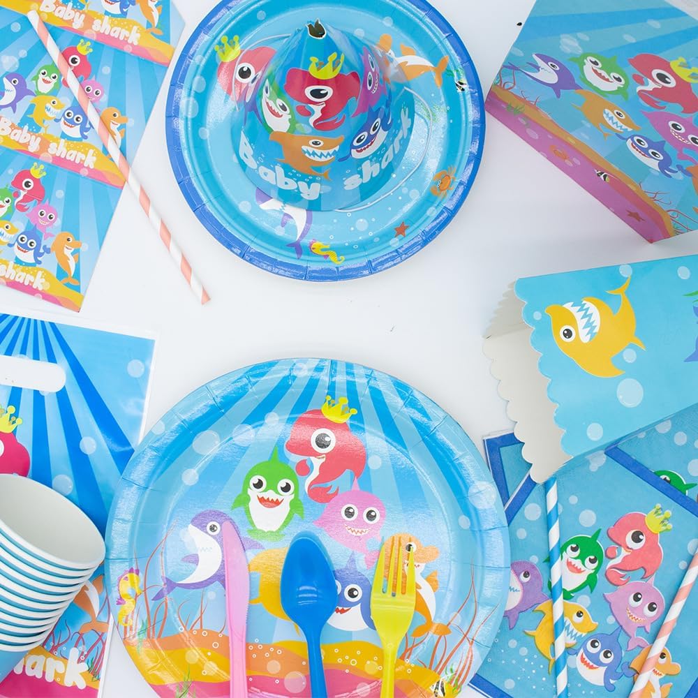 Baby Shark Ultimate Party Package (16 Guests) - Preppy Kids (Grand Bazaar)