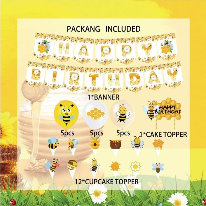 Bee Birthday Party Package - Preppy Kids (Grand Bazaar)