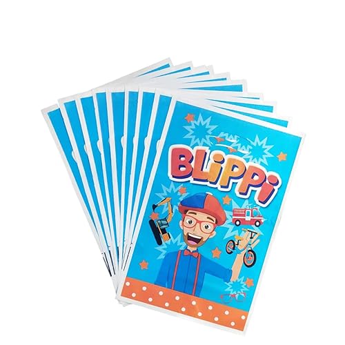 Blippi party bags (10 pcs)