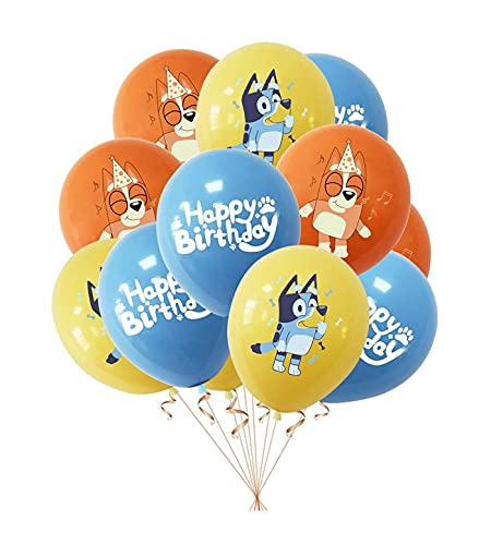 Bluey and Bingo 18 pcs Latex Balloons