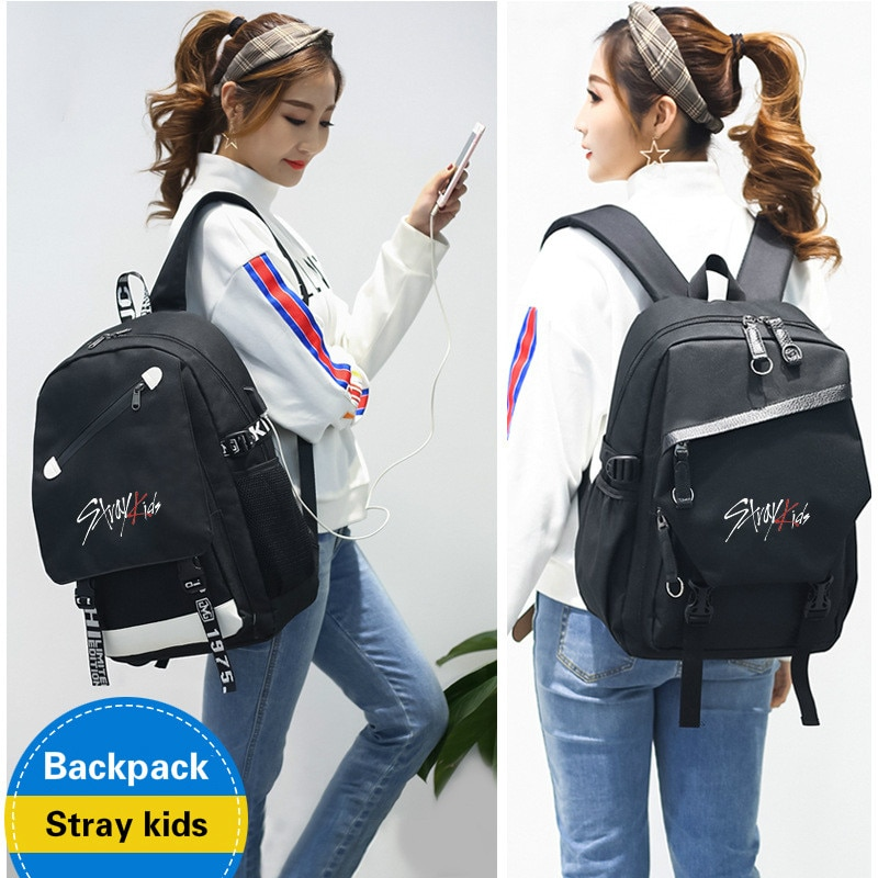 Stray Kids Bookbag Logo version Straykids - Preppy Kids (Grand Bazaar)