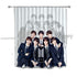 NO.3 - BTS White Curtains (Blackout 2 panels - Preppy Kids (Grand Bazaar)
