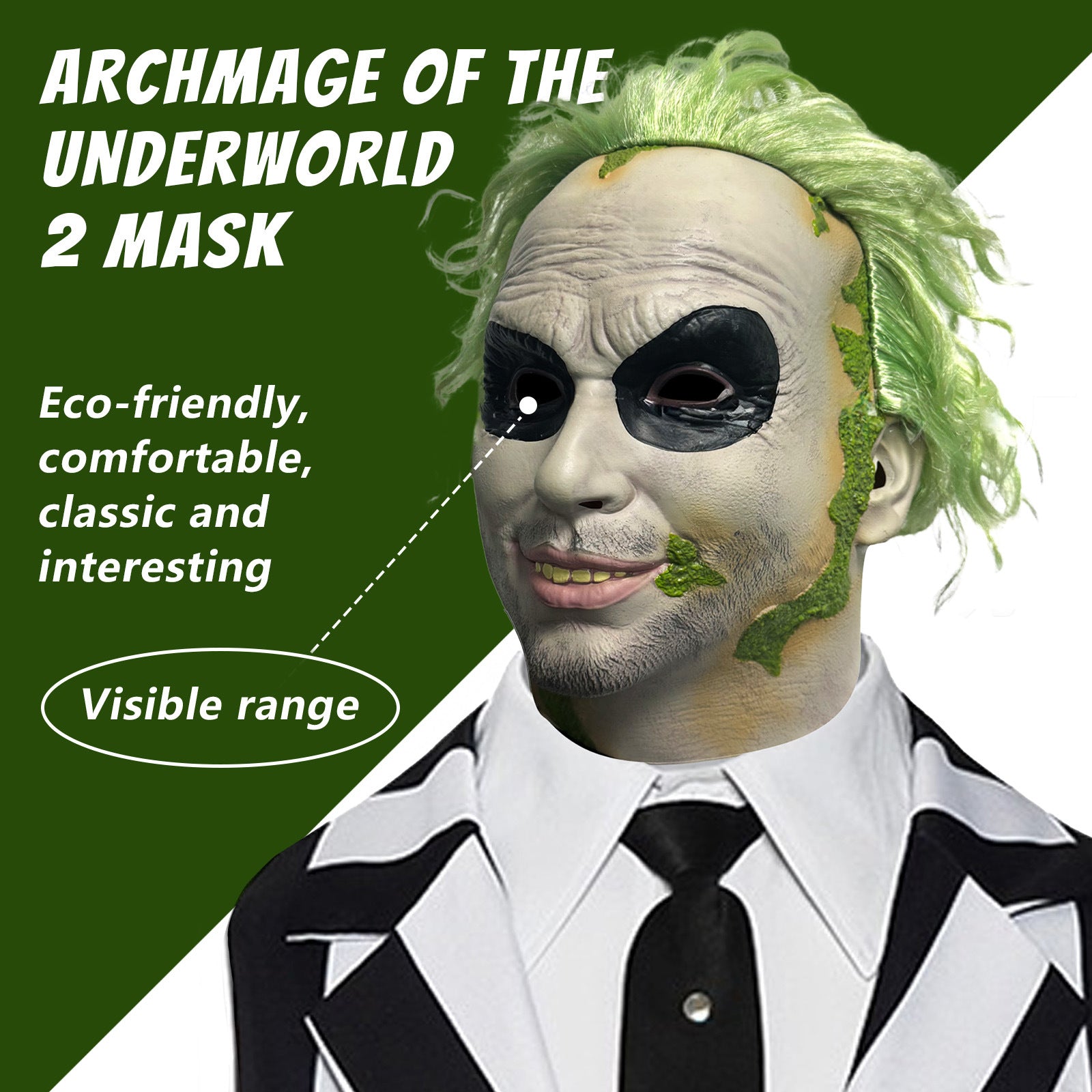 Beetlejuice Mask - Preppy Kids (Grand Bazaar)