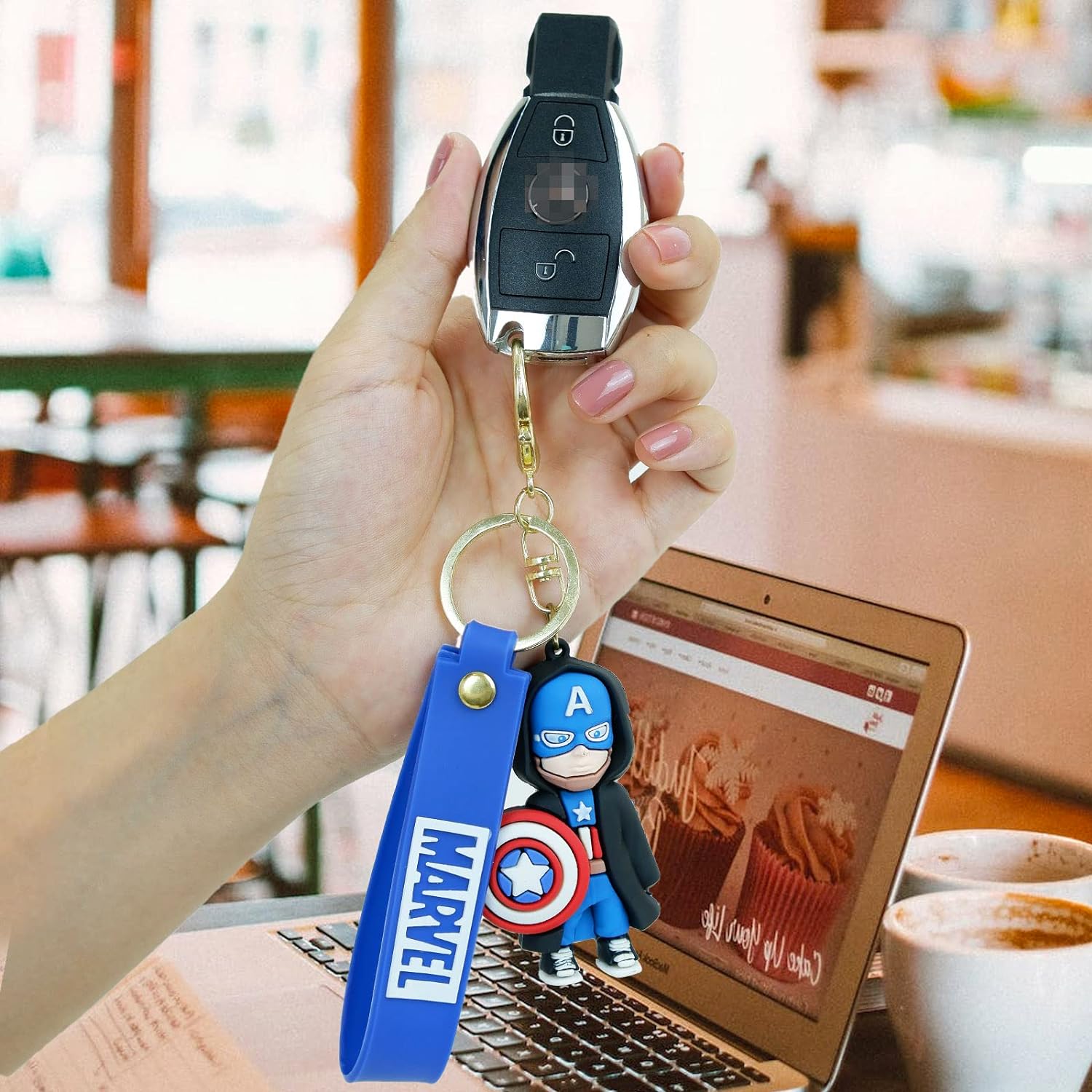 Captain America Key Chain - Preppy Kids (Grand Bazaar)