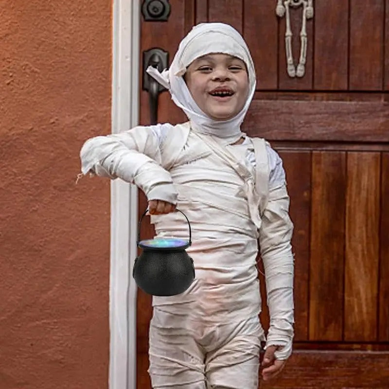 Mist Maker Halloween Lamp Pot Witch mini pot fogger - Preppy Kids (Grand Bazaar)