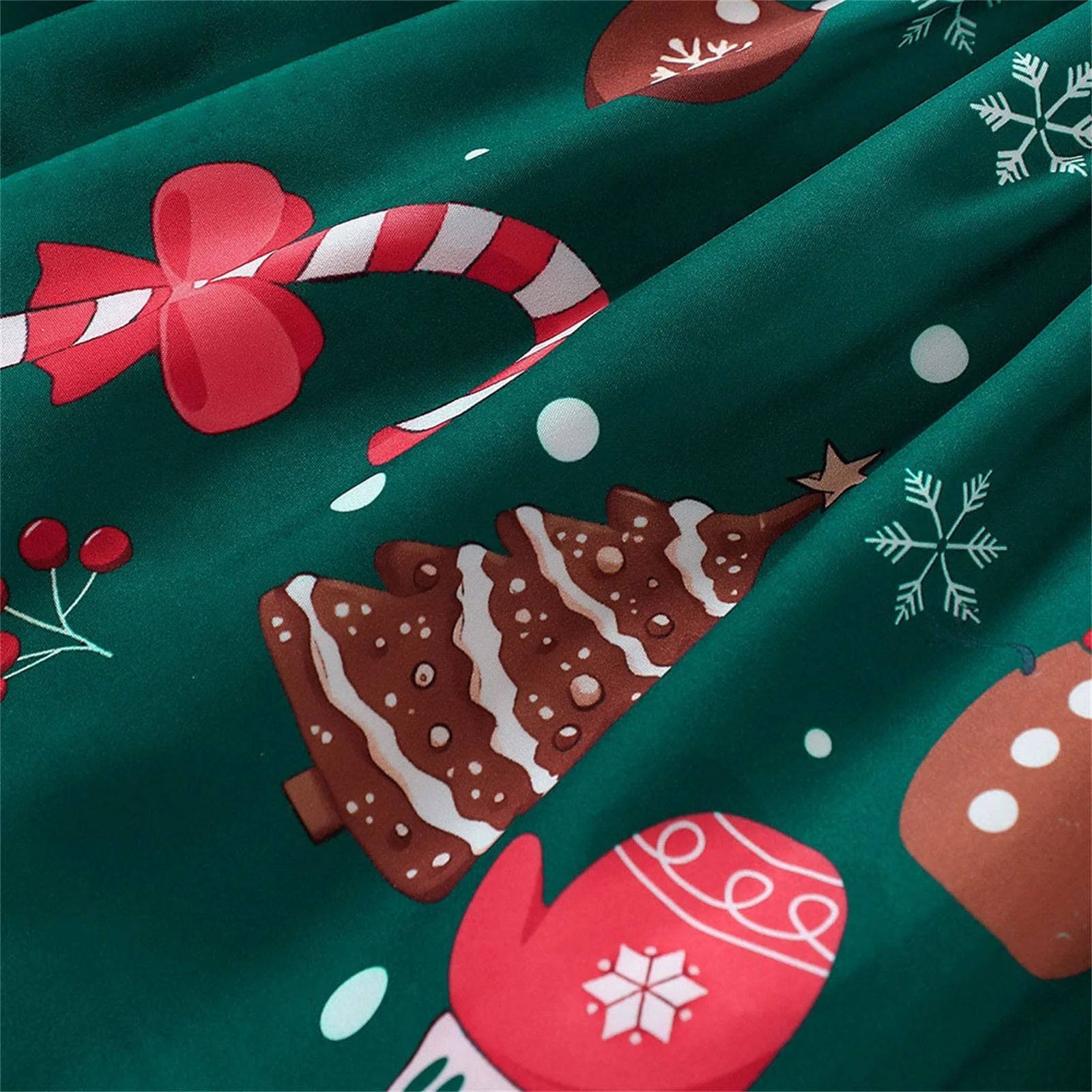 Toddler Kids Baby Girl Casual Christmas Holiday Two Piece Patchwork Dres - Preppy Kids (Grand Bazaar)