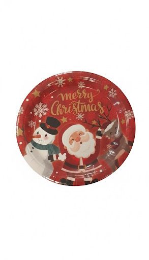 Merry Christmas plates