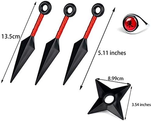 Akatsuki Cloak Itach Cosplay Outfit costume (with accessories) - Preppy Kids (Grand Bazaar)