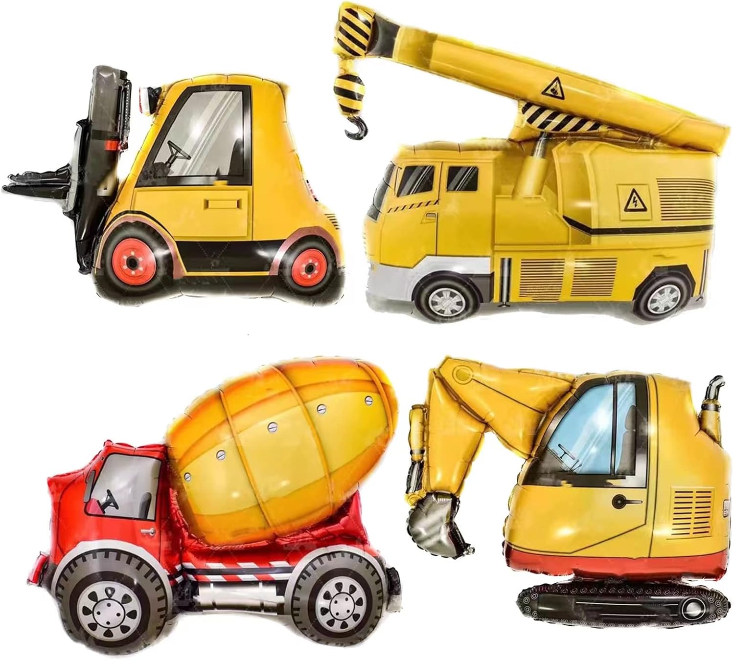 Construction Foil Balloons - Preppy Kids (Grand Bazaar)