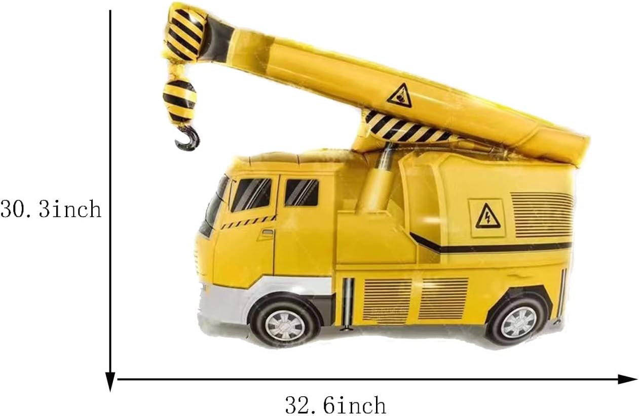 Construction Foil Balloons - Preppy Kids (Grand Bazaar)