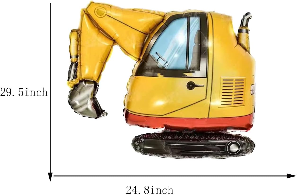 Construction Foil Balloons - Preppy Kids (Grand Bazaar)