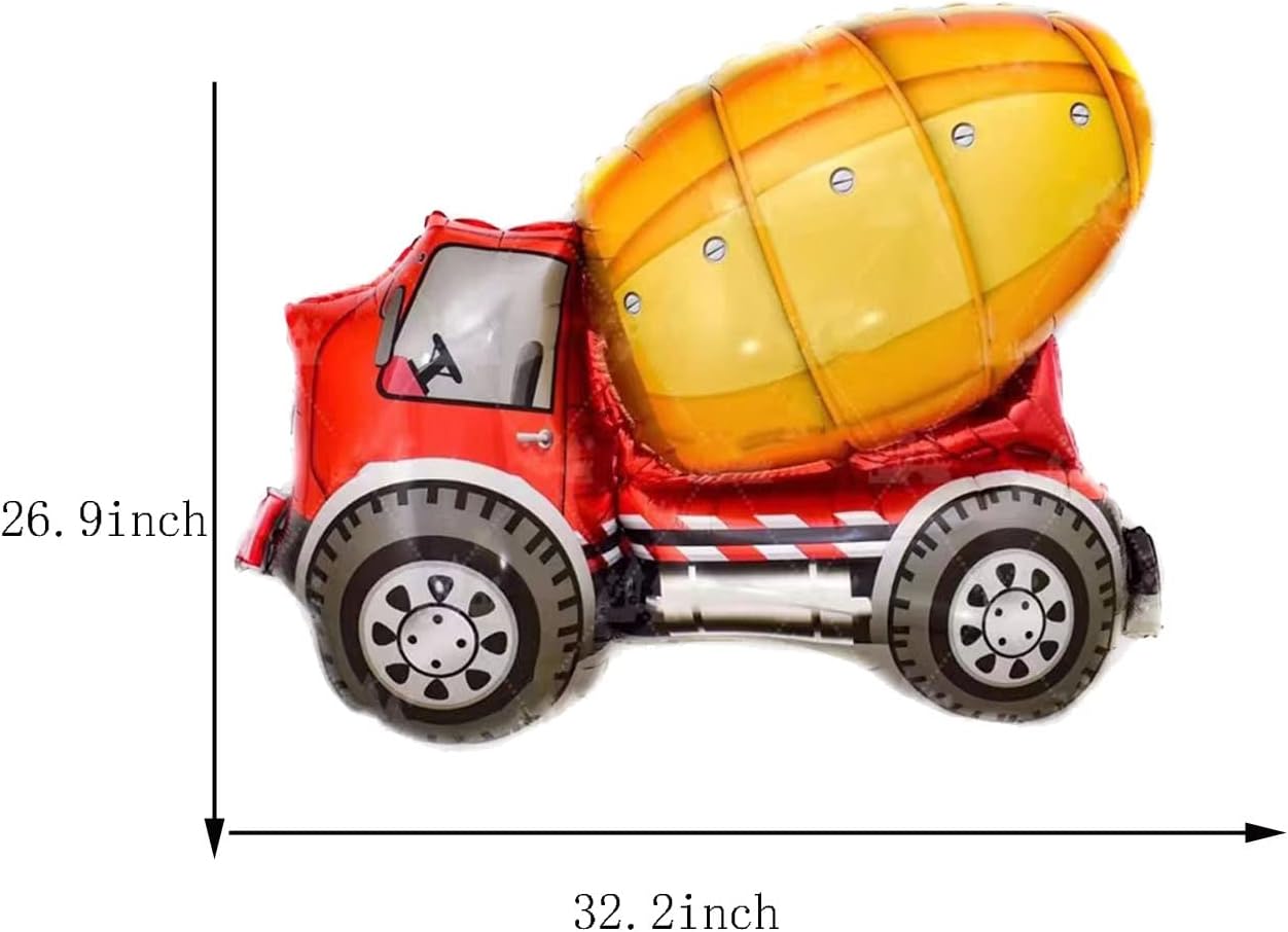 Construction Foil Balloons - Preppy Kids (Grand Bazaar)