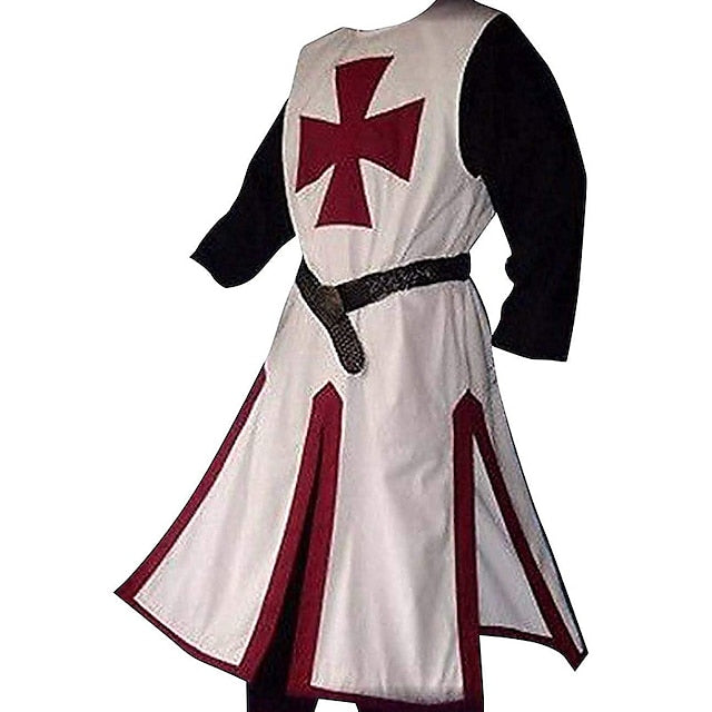 Medieval Templar Cross Surcoat Cosplay