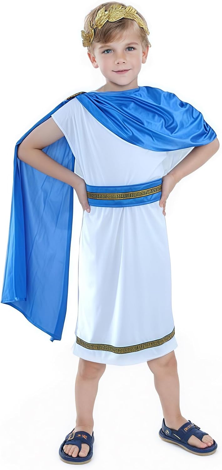 Kids Greek Roman Nobility Cosplay