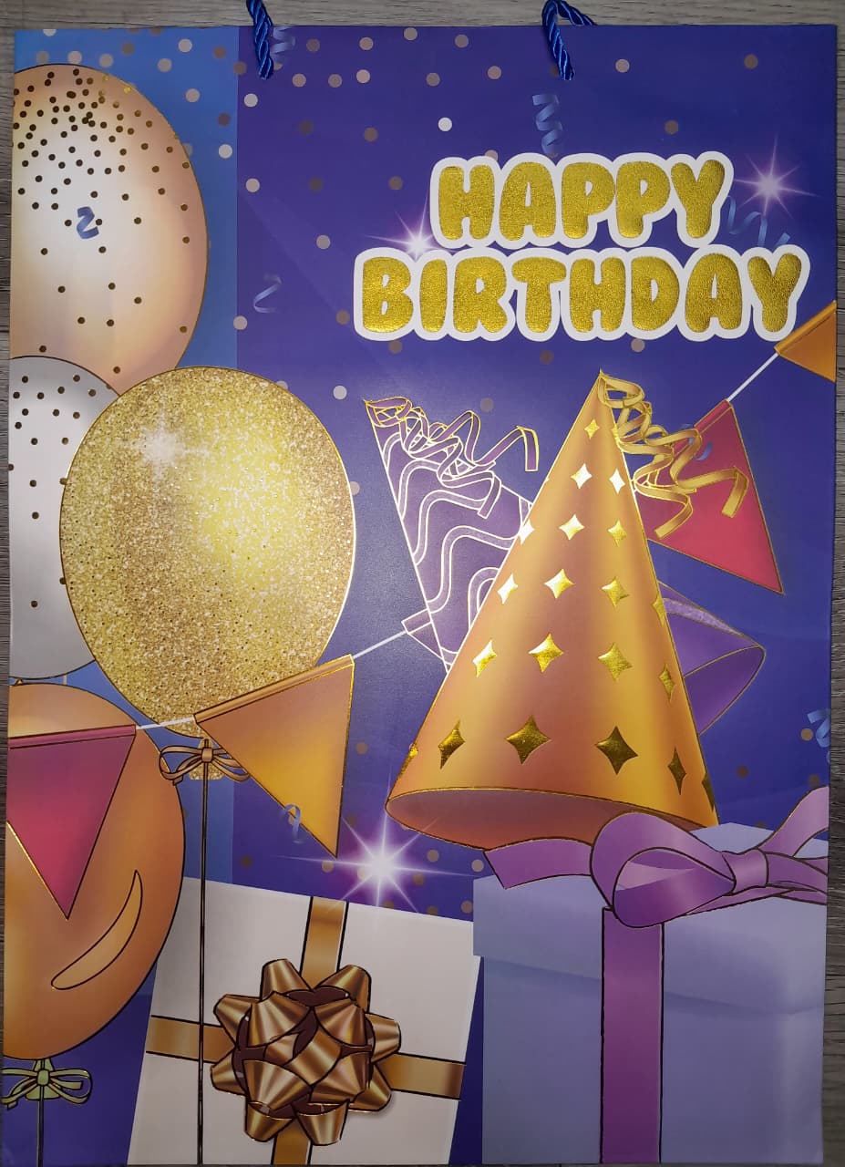 Happy Birthday Large Gift Bag
