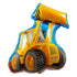 Tractor Yellow Foil Balloon - Preppy Kids (Grand Bazaar)