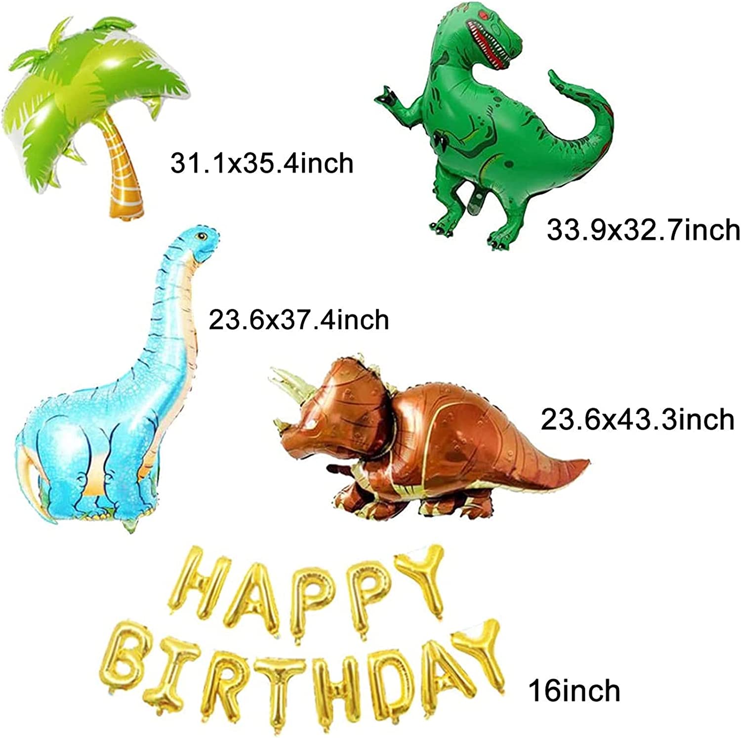 Dinosaur 3rd Edition Party Decoration Package - Preppy Kids (Grand Bazaar)
