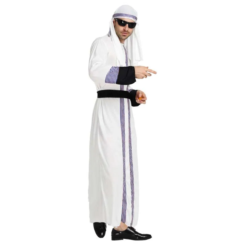 Three Wise Men 3 White Blue Arab cosplay outfit costume Christmas play wiseman
