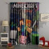 NO. 13 - Minecraft Curtains Wi U edition" (Blackout - 2 panels) - Preppy Kids (Grand Bazaar)