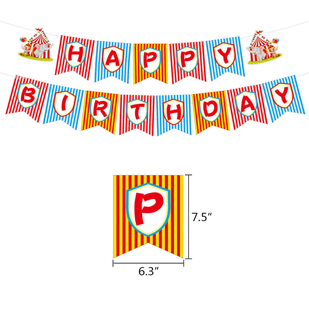 Circus Party Decorations Package - Preppy Kids (Grand Bazaar)