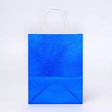 Paper Gift bag with Glitter