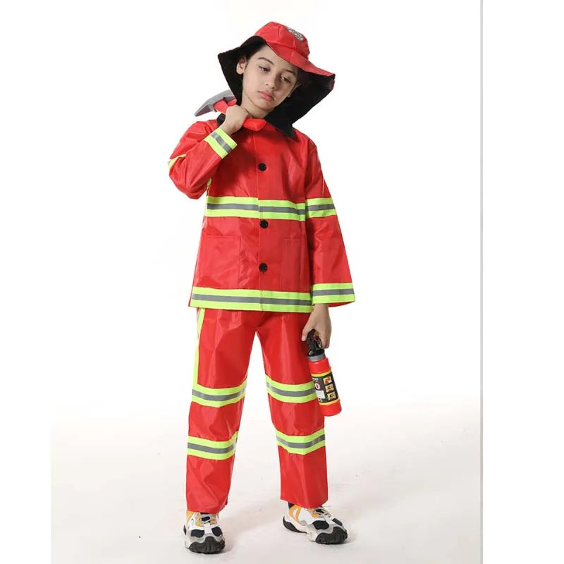 Junior Firefighter Career Day Costume fireman