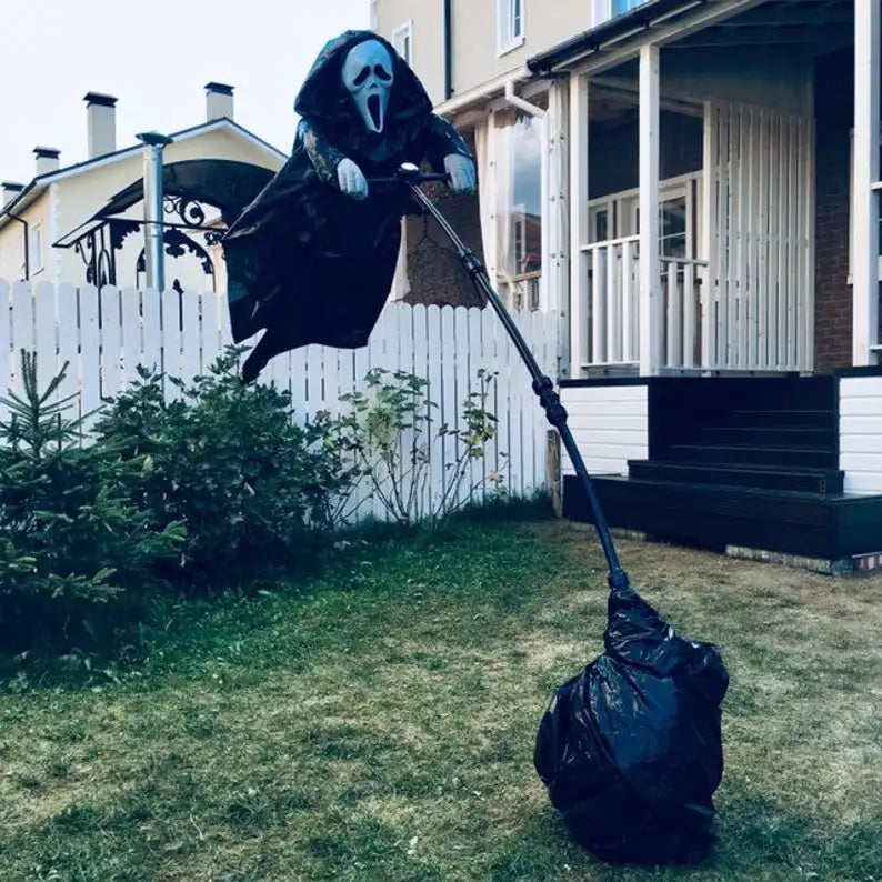 Scream Scarecrow Hanging Ghost Halloween Garden Decoration - Preppy Kids (Grand Bazaar)