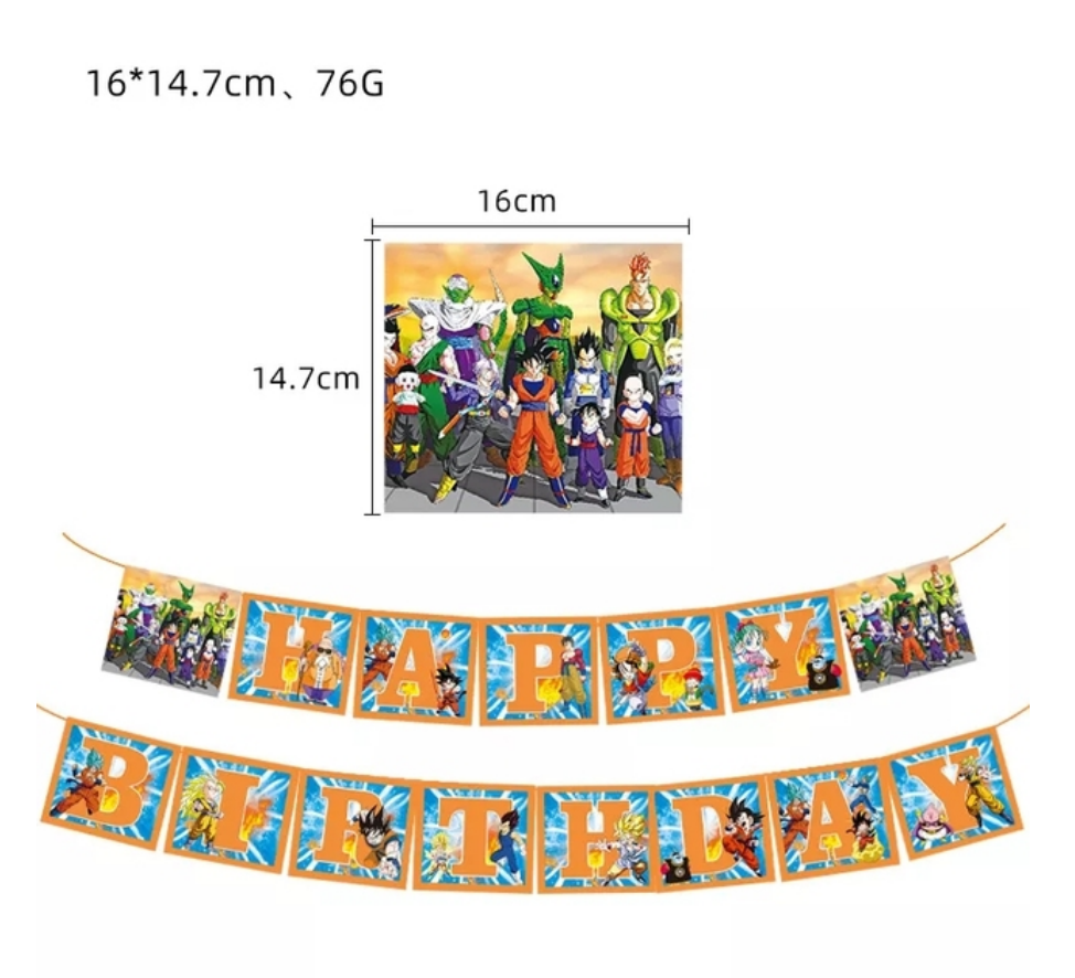 Dragon Ball Z Goku Party Package Ultimate - Preppy Kids (Grand Bazaar)