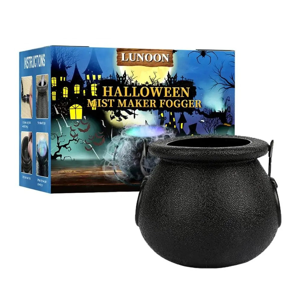 Mist Maker Halloween Lamp Pot Witch mini pot fogger - Preppy Kids (Grand Bazaar)