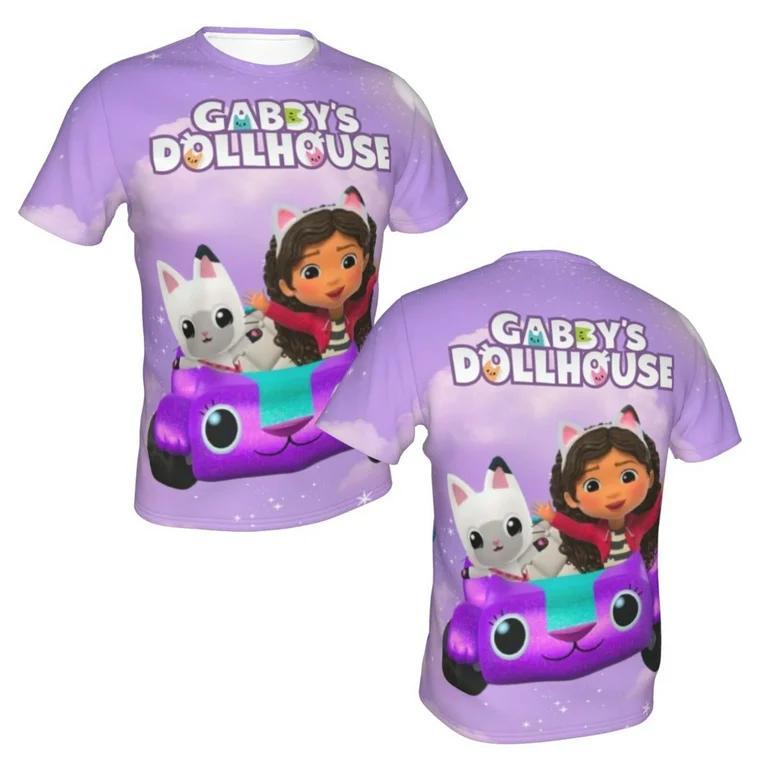 Gabby Car Dollhouse Tshirt - Preppy Kids (Grand Bazaar)