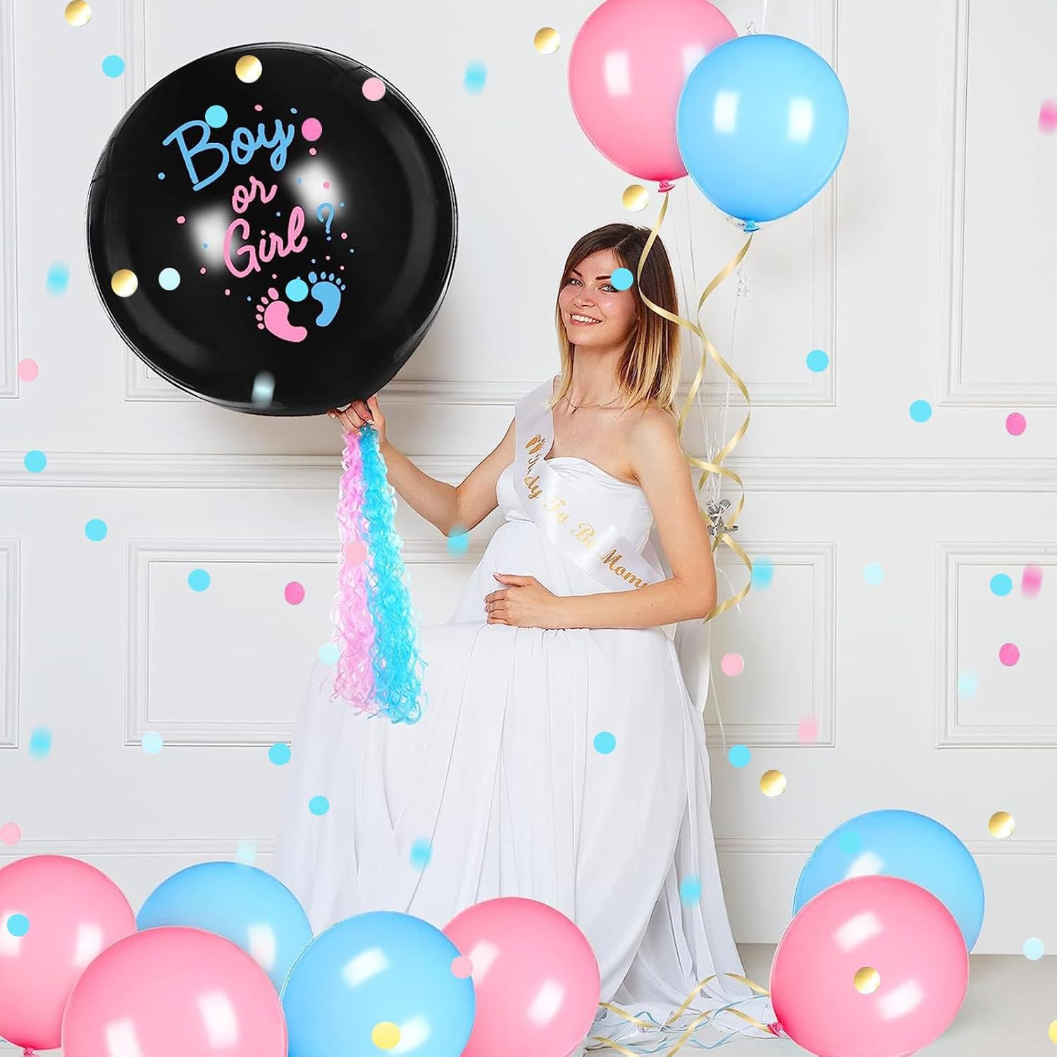 Gender Reveal Party Set Package kit 27 pcs