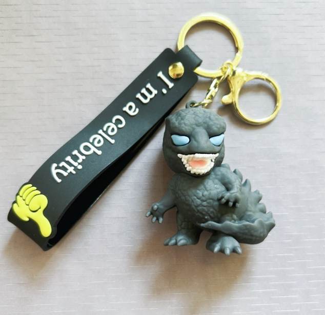 Godzilla or Kong Key Chain - Preppy Kids (Grand Bazaar)