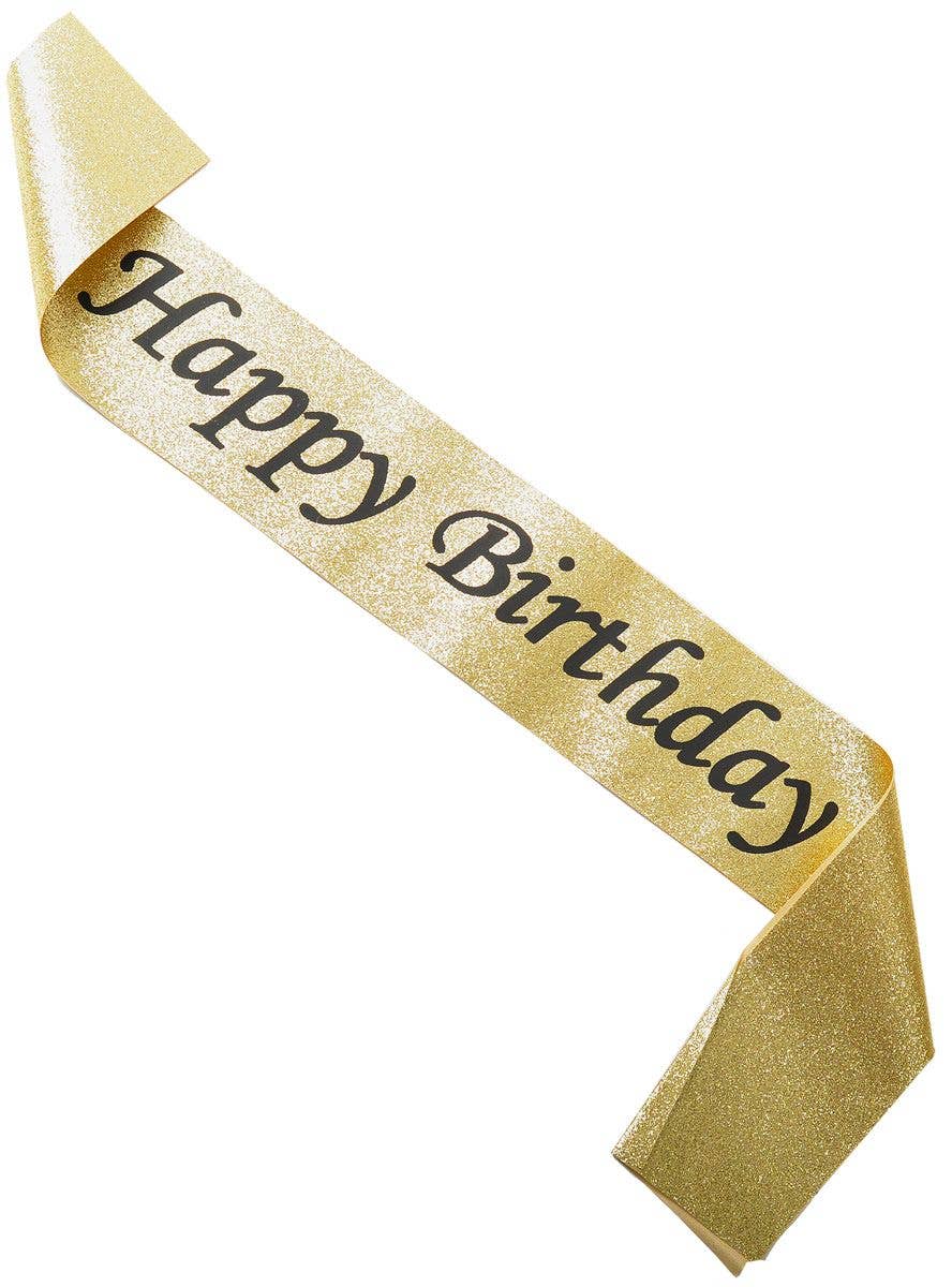 Happy Birthday Gold Sash - Preppy Kids (Grand Bazaar)
