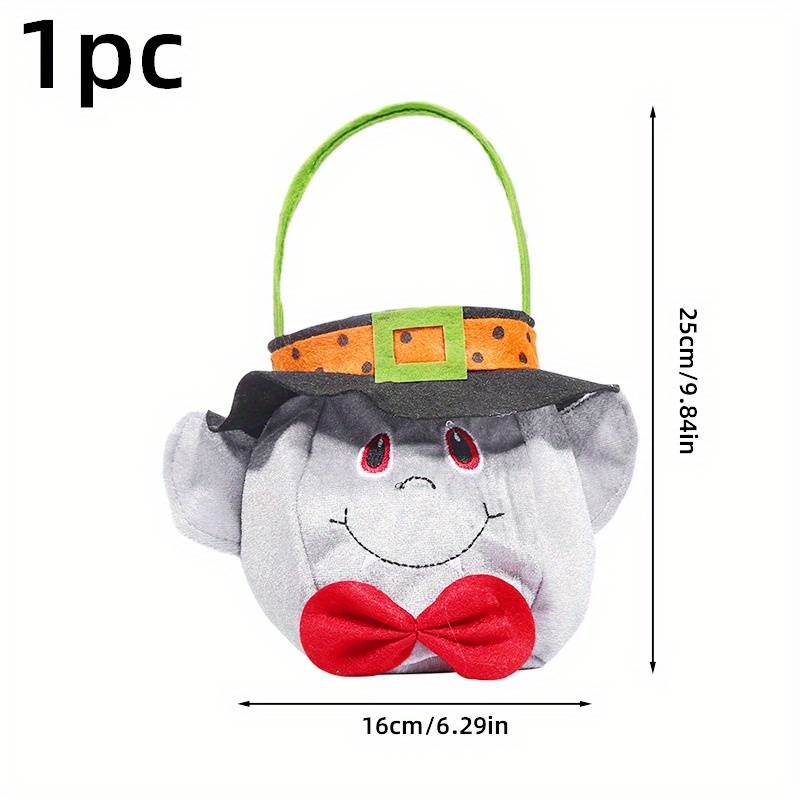 Halloween Tote Pouch Sack Candy Gift Bag Mini Handbag - Preppy Kids (Grand Bazaar)