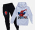 Spiderman Grey Track Suit - Preppy Kids (Grand Bazaar)