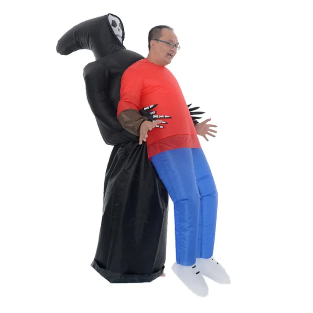 Grim Reaper Kidnapper Inflatable Costume