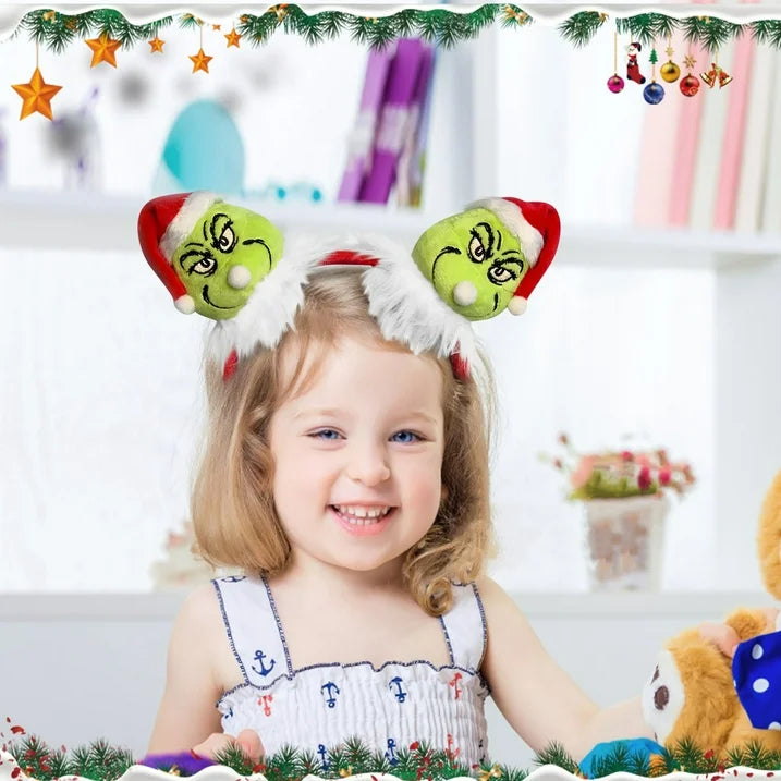 Grinch Christmas Hair Band headband - Preppy Kids (Grand Bazaar)