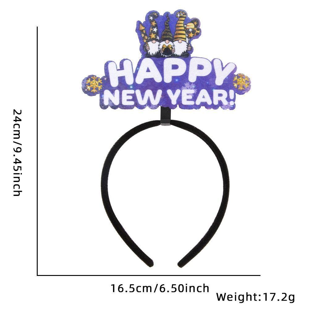 Happy New Year Headpieces 2024 New Years - Preppy Kids (Grand Bazaar)