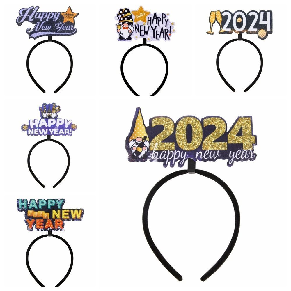 Happy New Year Headpieces 2024 New Years - Preppy Kids (Grand Bazaar)