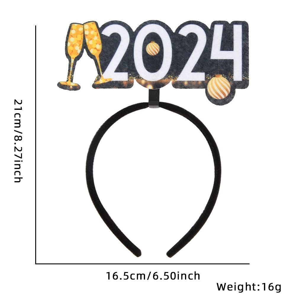 Happy New Year Headpieces 2024 New Years - Preppy Kids (Grand Bazaar)