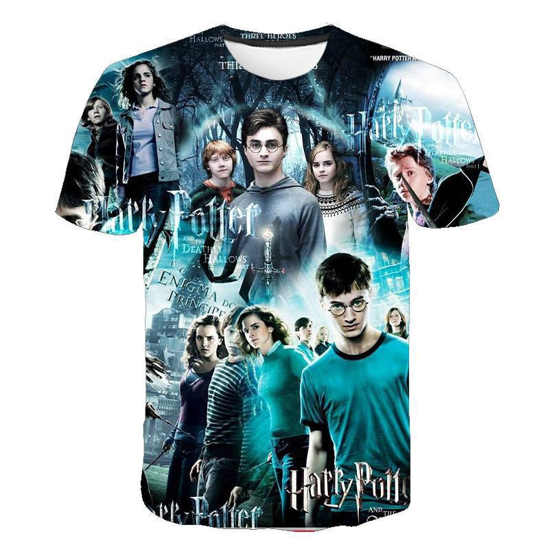 Harry Potter All Star Crew 3D Tshirt - Preppy Kids (Grand Bazaar)