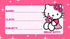 Hello Kitty School book Labels (Waterproof) - Preppy Kids (Grand Bazaar)