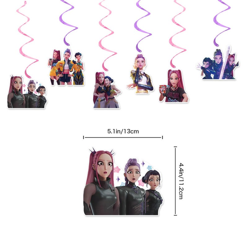 Kpop Demon Hunters Huntrix Party Package