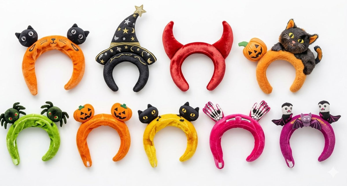 Plush 3D Halloween headbands
