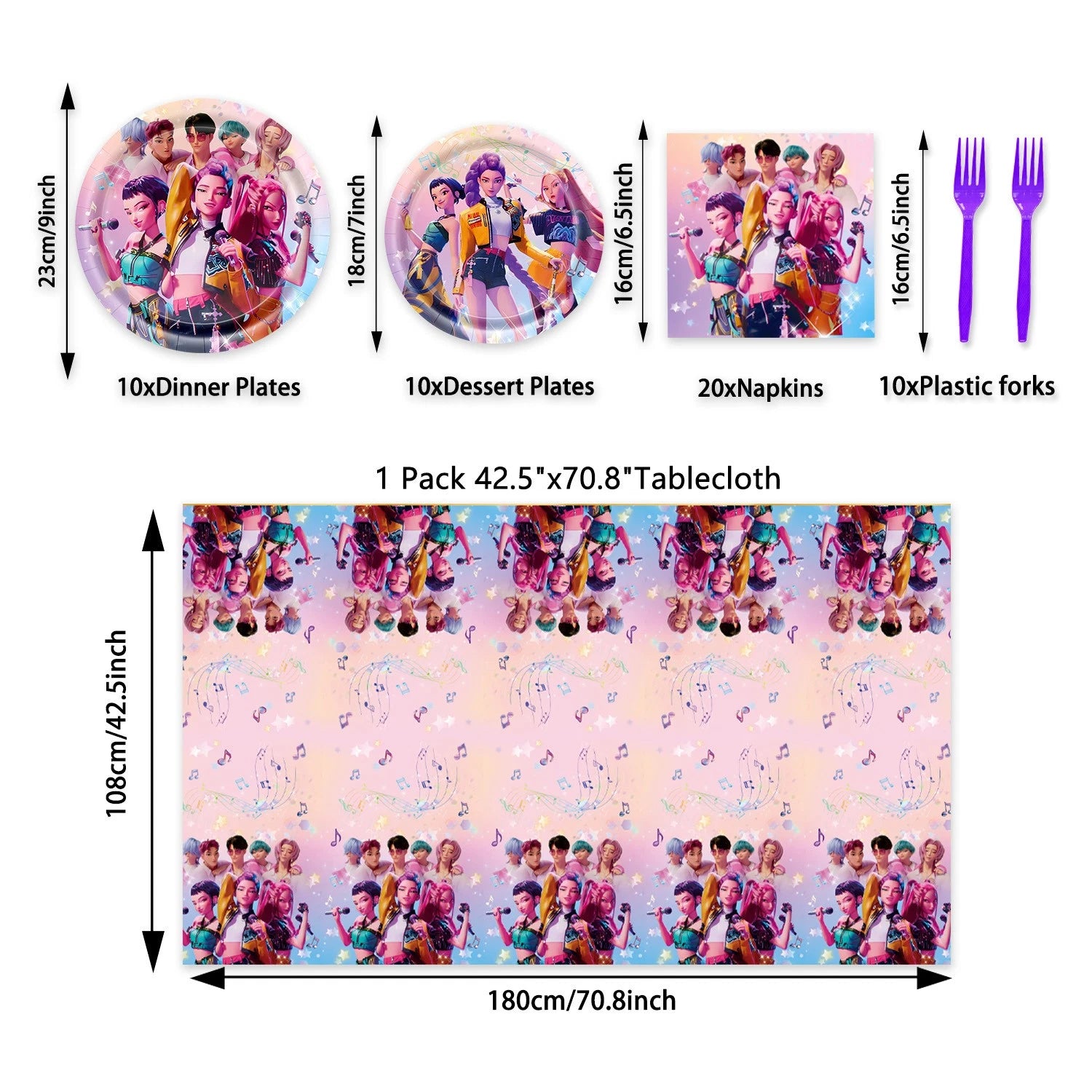 Kpop Demon Hunters Huntrix Ultimate Party Package