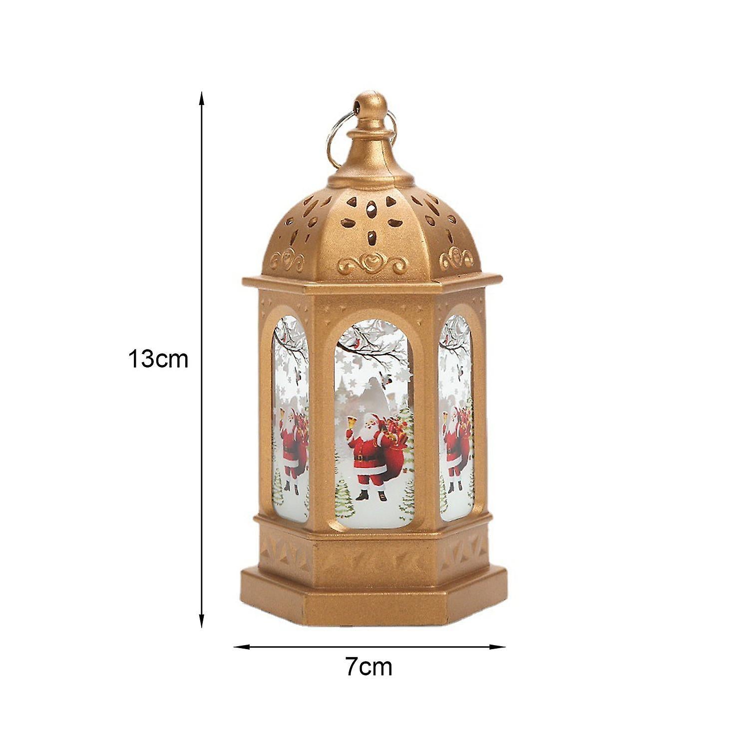 Christmas Mini Lantern Lantern LED Night Light Decorative Lamp Light - Preppy Kids (Grand Bazaar)