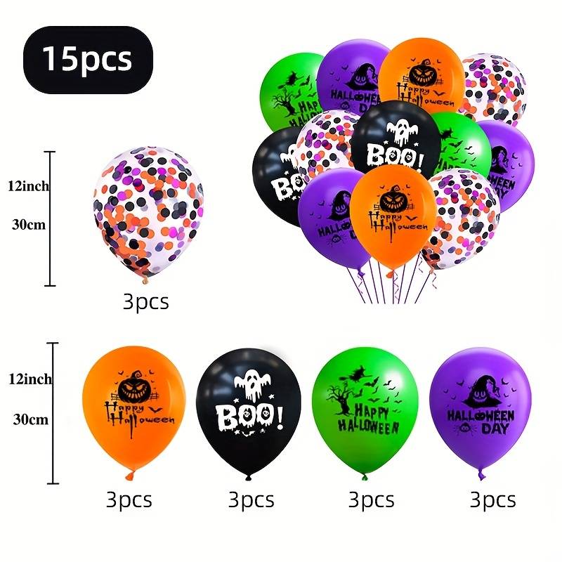 Halloween Latex Balloons - Preppy Kids (Grand Bazaar)