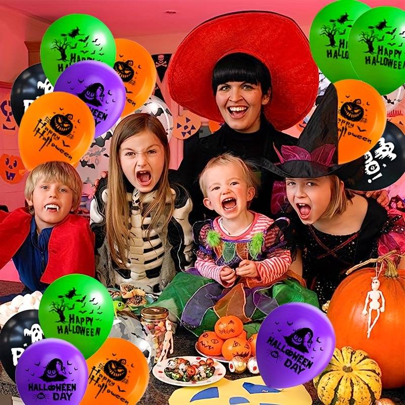 Halloween Latex Balloons - Preppy Kids (Grand Bazaar)