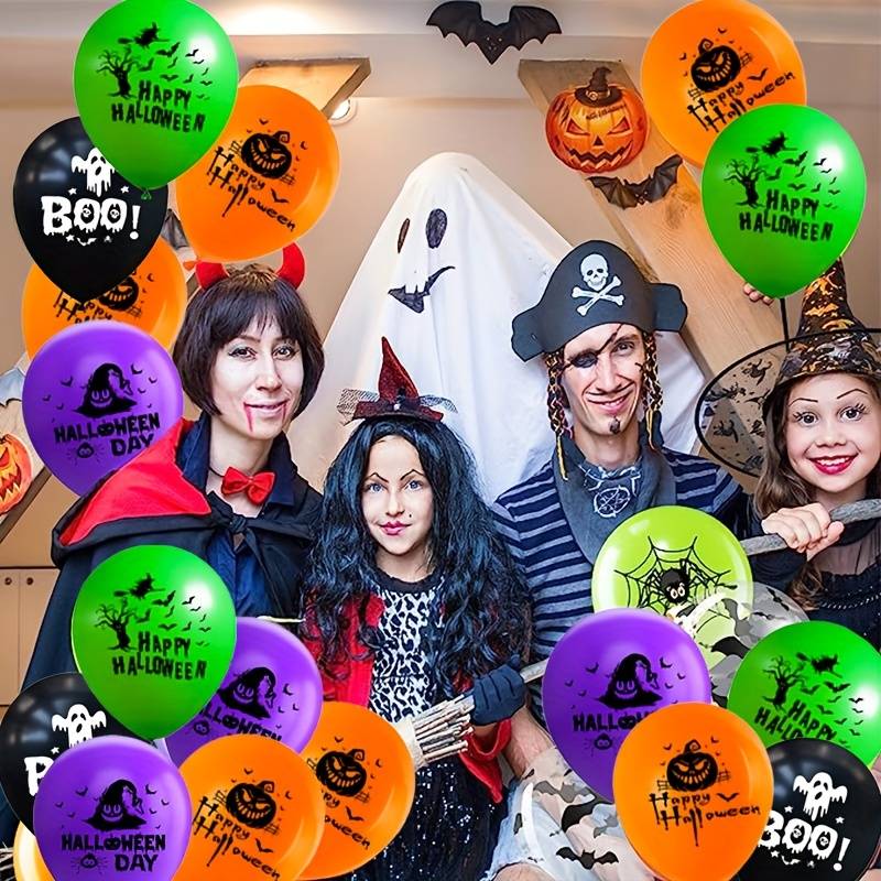 Halloween Latex Balloons - Preppy Kids (Grand Bazaar)