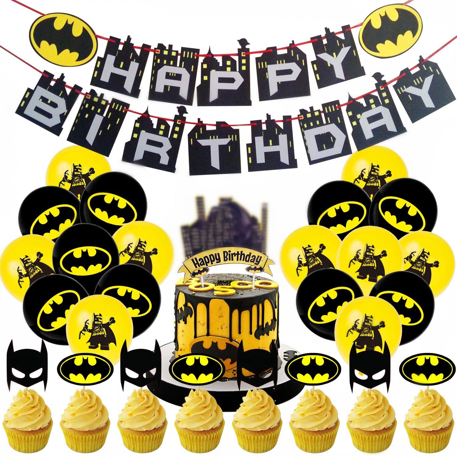 Batman Lego party package - Preppy Kids (Grand Bazaar)